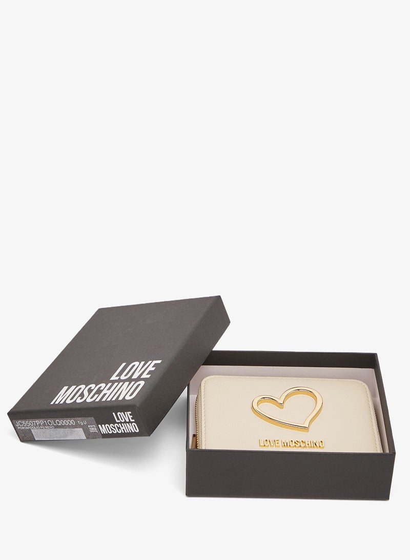 Love Moschino Heart Turnlock PU Wallet - Image 5